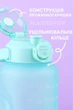 Набір спортивних пляшок для води 3 в 1 із розміткою 300ml/800ml/2000ml (рожево-блакитні) - зображення 3