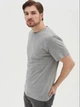 Футболка хлопковая длинная мужская Stedman Comfort-T ST2100 3XL Серая (RAY2000000014821) - изображение 7