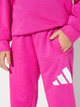 Детский спортивный костюм (свитшот + штаны) Adidas Lk Bl Ft Jog JC9728 104-110 см Малиновый (4067905979400) - изображение 6