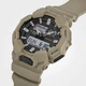 Спортивные Мужские наручные часы Casio G-SHOCK GA-010-5A Бежевые\Серый экран - изображение 2