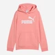Подростковое худи для девочки Puma Ess No. 1 Logo Hoodie 68489718 146-152 см Розовое (4067983954436) - изображение 4