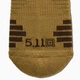 Шкарпетки тактичні 5.11 Tactical Duty Ready Plus Crew Socks US Dark Coyote S (1800013-389) - изображение 5