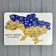 Деревянный Пазл на магнитах "Карта Украины", цветная, 37*25 см, развивающие конструкторы и пазлы - изображение 2