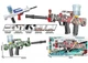 Аккумуляторный водный автомат Fun Water World Electric Water Gun, аккумулятор 3.7V белый - изображение 3