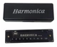 Гармошка губная Harmonica (диатоническая) С, черная - изображение 4