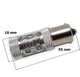 Світлодіодна LED лампа цоколь1156 BA15s P21W CREE 50W Жовта з обманкою (11162) - зображення 4