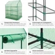 Теплица 143 x 143 x 195 см с 16 удобными полками Antonius - изображение 4