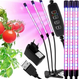 Світлодіодна LED фітолампа Grow Light для вирощування рослин розсади Повний спектр 3 голови USB 30 Вт - зображення 7