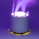 Увлажнитель воздуха с RGB-подсветкой и синхронизацией с музыкой, резервуар 800 мл, белый, бесшумный, для дома и офиса - изображение 14