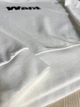 Свитшот женский U S 293 широкий оверсайз трикотаж надпись WANT one size белый - изображение 7