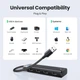 USB-хаб Ugreen CM653 4xUSB 3.2 Gen1 Ports Black (UGR-15548) - изображение 5