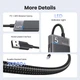 USB-хаб Ugreen CM653 4xUSB 3.2 Gen1 Ports Black (UGR-15548) - изображение 6