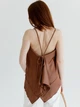 Топ женский ARTKNIT Fashion One Size Коричневый (4823093472815) - изображение 7