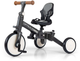 Триколісний велосипед Milly Mally Optimus Max Dark 5 в 1 Сірий (5907090700252) - зображення 7