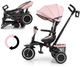 Триколісний велосипед Milly Mally Stanley Rubber New Рожевий (5907090700078) - зображення 14