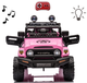 Pojazd elektryczny Milly Mally Toyota FJ Cruiser Różowy (5907090700030) - obraz 8