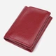 Кошелек женский для карточек из натуральной кожи ST Leather Accessories leather-23077 Бордовый - изображение 2