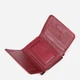 Кошелек женский для карточек из натуральной кожи ST Leather Accessories leather-23077 Бордовый - изображение 6