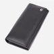 Кошелек женский для карточек из натуральной кожи ST Leather Accessories leather-23088 Черный - изображение 1