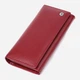 Кошелек женский для карточек из натуральной кожи ST Leather Accessories leather-23089 Бордовый - изображение 1