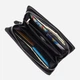 Кошелек женский для карточек из натуральной кожи ST Leather Accessories leather-23101 Черный - изображение 6