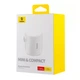 Портативний насос Baseus PocketGo Portable Air Pump 1600 mAh with LED lamp (C11157700221-00) Stellar White - зображення 6