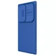 Карбонова накладка Nillkin CamShield Pro на Samsung Galaxy S24 Ultra Blue - зображення 3