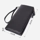 Кошелек женский для карточек из натуральной кожи ST Leather Accessories leather-23111 Черный - изображение 3