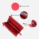 Кошелек женский для карточек из натуральной кожи ST Leather Accessories leather-23109 Красный - изображение 4