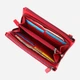 Кошелек женский для карточек из натуральной кожи ST Leather Accessories leather-23109 Красный - изображение 7