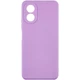 Силиконовый чехол Epik Candy Full Camera для Oppo A78 4G Сиреневый / Dasheen - изображение 1