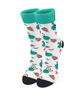 Оригинальные женские носки с узором Zolo от MK SOCKS (36-39) Многоцветный P-1001-B - изображение 1