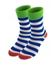 Яркие мужские полосатые носки Grini от MK SOCKS (41-44) 1001-A - изображение 1