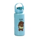 Бутылка для воды набор 3 штуки Happy Life 3в1 спортивные бутылки для воды Bare Bears 300/700/2000 мл, м'ятний - изображение 3