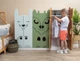 Детский шкаф Монтессори "Медвежонок" BUSY WOOD 119х50х42 см - изображение 4