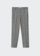 Штани MANGO Skinny Houndstooth Коричневий 38 37005135 - изображение 2