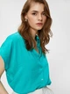 Рубашка женская Koton 3SAK60389PW775 36 Зеленая (8683965365692) - изображение 4