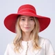 Шляпа женская с лентой LuckyLOOK Сабрина One Size Красный 735-217 - изображение 3