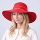 Шляпа женская с лентой LuckyLOOK Сабрина One Size Красный 735-217 - изображение 5