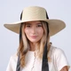 Шляпа женская с лентой-завязкой LuckyLOOK Перис One Size Бежевый 735-187 - изображение 4
