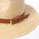 Шляпа федора с ремешком LuckyLOOK Райли One Size Бежевый 734-227 - изображение 3