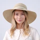 Шляпа женская с лентой LuckyLOOK Сабрина One Size Бежевый 735-224 - изображение 3