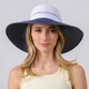 Шляпа с широкими полями LuckyLOOK Сабрина One Size Бело-синий 742-956 - изображение 3