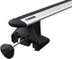 Багажник на гладкую крышу Thule Slidebar Evo для Audi A3/S3/RS3 (mkIII)(седан) 2013-2020 (TH 892-7105-5121) - изображение 4