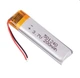 Аккумулятор универсальный 501240P с контроллером, 5 х 12 х 44 мм (200 mAh)/ для кейсов наушников, гарнитур - изображение 1