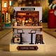 Конструктор 3D Румбокс Coffee Time Час кави Diy House CuteRoom QT-048 - зображення 5