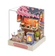 Конструктор 3D Румбокс Sakura Noodles Shop Магазин лапши Сакура Diy House CuteRoom QT-041 - изображение 2