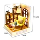 Конструктор 3D Румбокс Leisurely Moment Неторопливый момент Diy House CuteRoom QT-037 - изображение 6