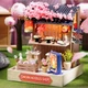 Конструктор 3D Румбокс Sakura Noodles Shop Магазин лапши Сакура Diy House CuteRoom QT-041 - изображение 5