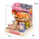 Конструктор 3D Румбокс Sakura Noodles Shop Магазин лапши Сакура Diy House CuteRoom QT-041 - изображение 6